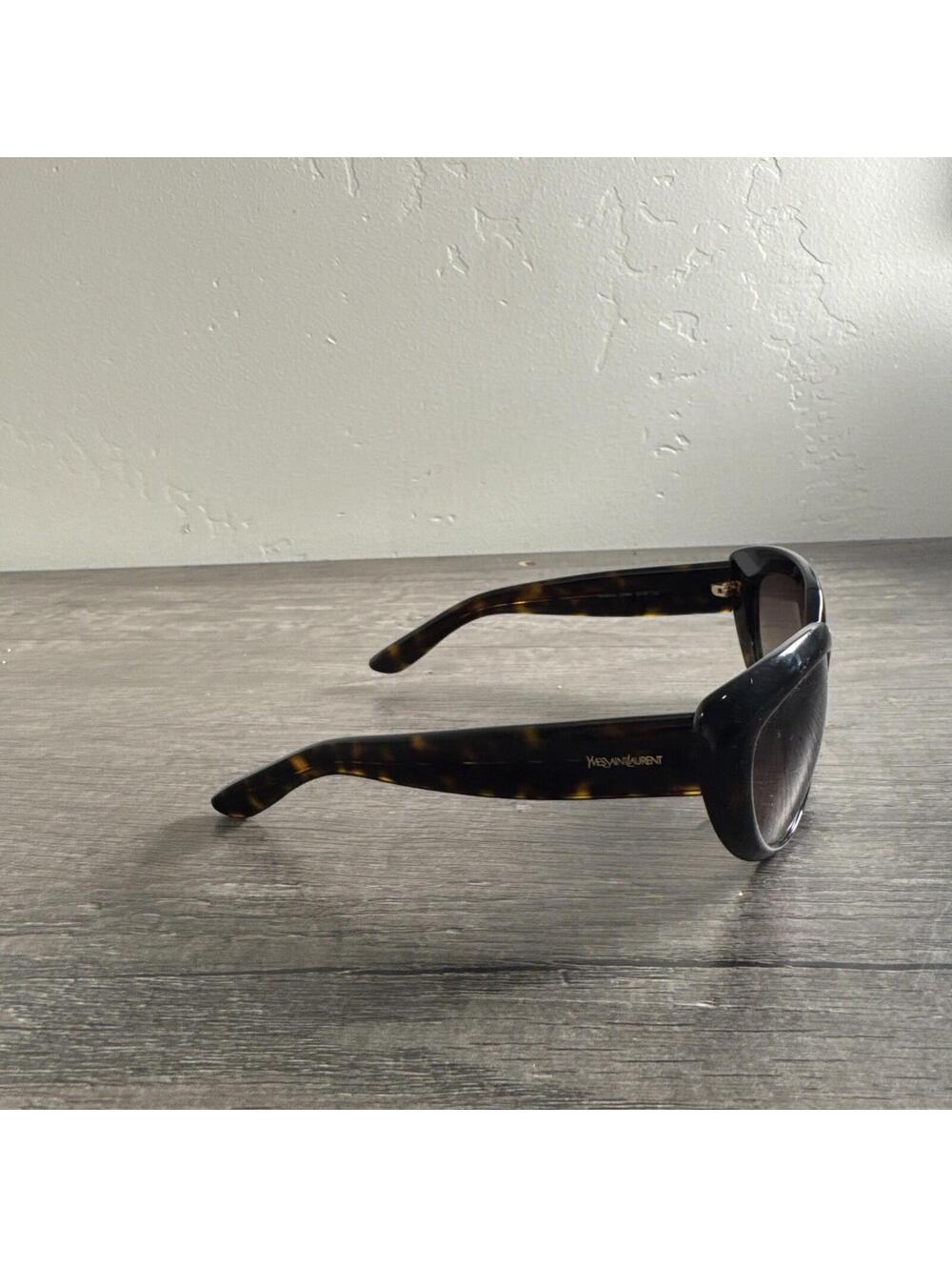 Yves Saint Laurent Sunglasses YSL 6349S 086HA Tortoise 56-19-130 FRAMES ONLY - Picture 3 of 6